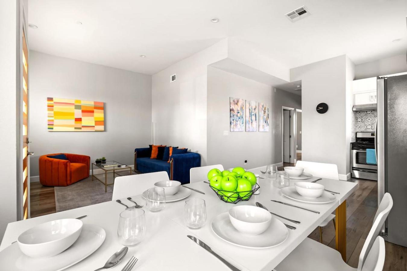 New Luxury Townhome Sleeps 9 Near Usc Dtla Expo *